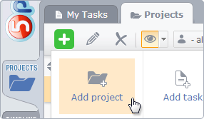 Add Projects and Tasks