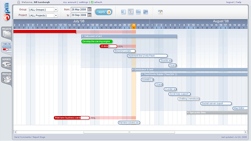 project timeline template excel. make timelines in Excel.