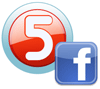 5pm on Facebook