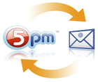 Two-way email integration